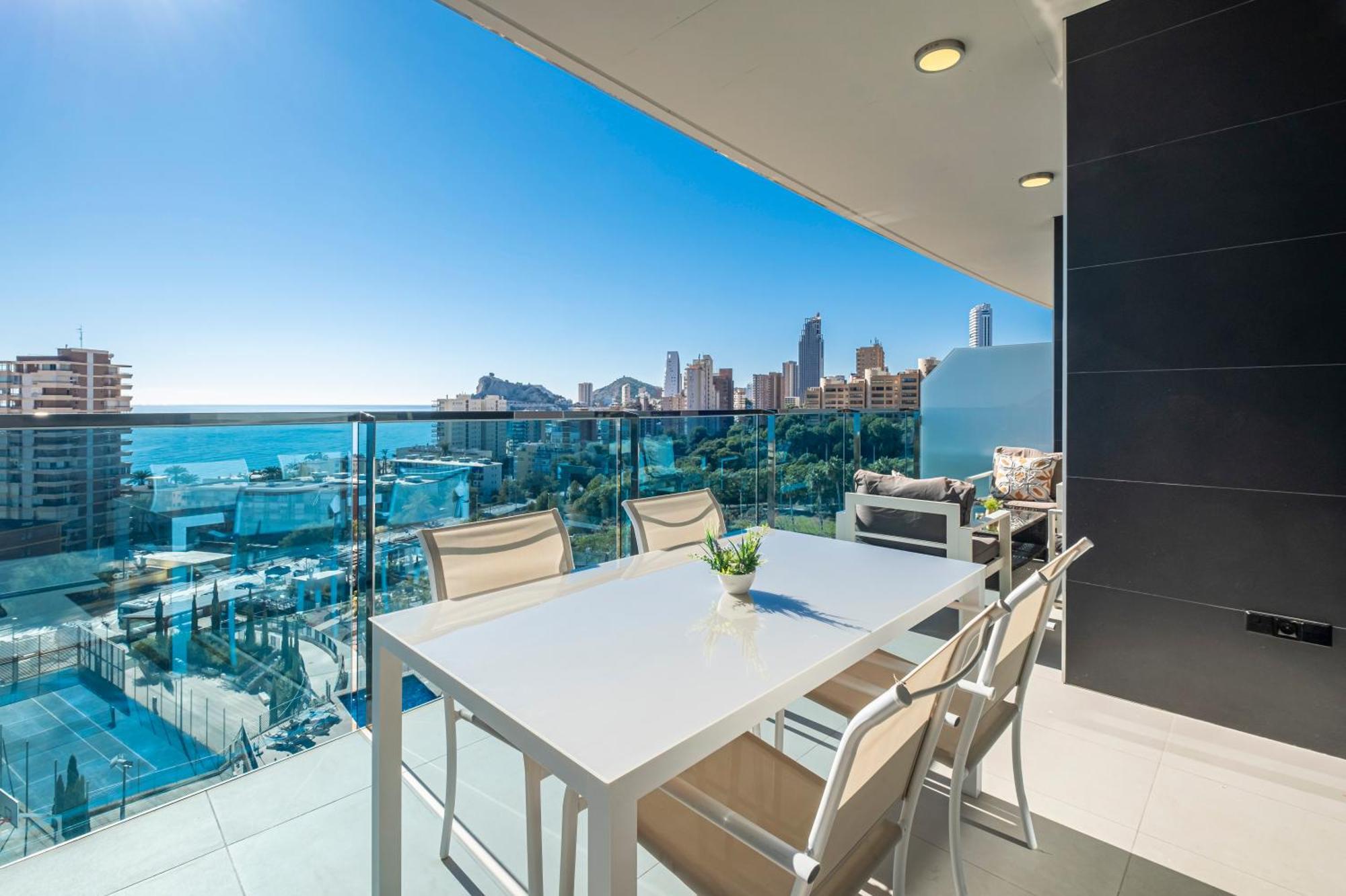 Sunset Drive Resort Apartment 4-8 Poniente Beach Benidorm Luaran gambar