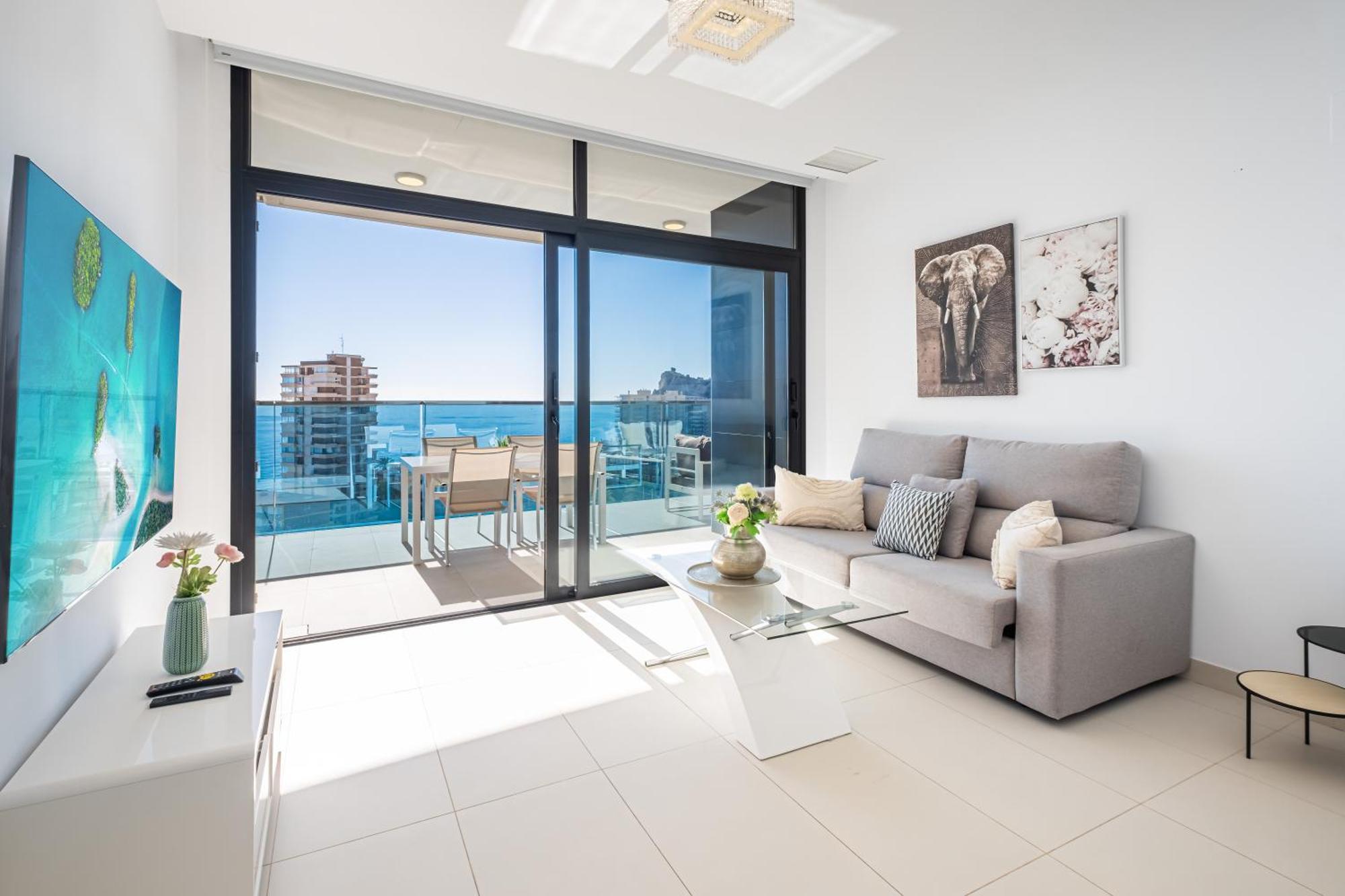 Sunset Drive Resort Apartment 4-8 Poniente Beach Benidorm Luaran gambar